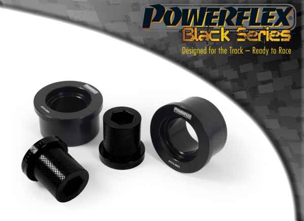 Powerflex Black Series  passend für BMW Z4 E85 & E86 (2003-2009) Vorderradaufhängung PU Buchse hinten, Aluminium Außenhüllen