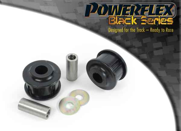 Powerflex Black Series  passend für BMW E31 (1989 - 1999) Zugstrebe vorne unten an der Karosserie