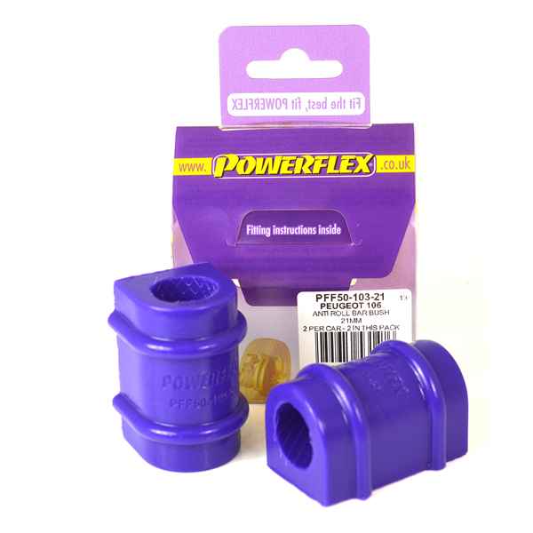 Powerflex Road Series passend für Peugeot 106 & 106 GTi/Rallye Stabilisator vorne 21mm