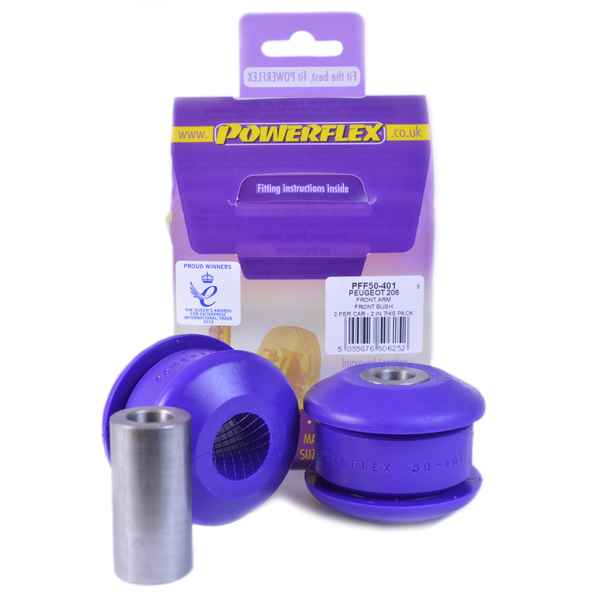 Powerflex Road Series passend für Peugeot 206 (1998 - 2006) Querlenker vorne PU Buchse vorne