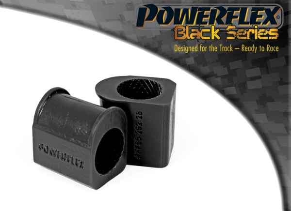 Powerflex Black Series  passend für Renault Clio V6 (2001 - 2005) Stabibefestigung an der Karosserie 28mm