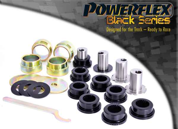 Powerflex Black Series  passend für Renault Twingo II (2007-2014) Querlenker unten, für Sturzeinstellung