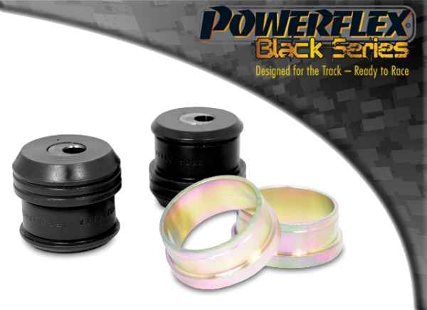 Powerflex Black Series  passend für Renault Scenic II (2003-2009) Querlenker vorne hinten für Nachlaufeinstellung