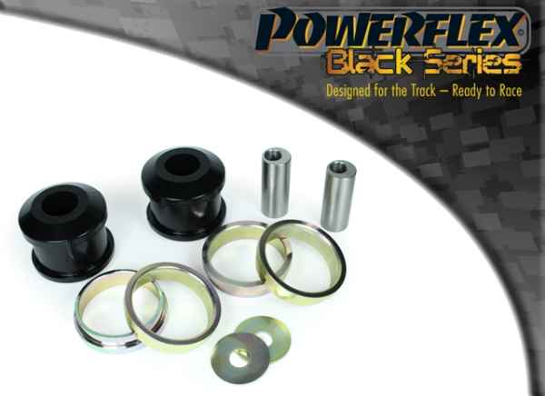 Powerflex Black Series  passend für Renault Megane III RS (2008-2016) Querlenker vorne hinten mit Nachlaufkorrektur