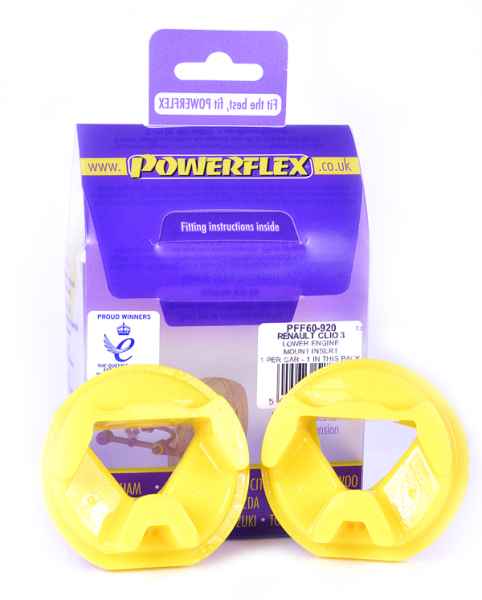 Powerflex Road Series passend für Renault Scenic II (2003-2009) vorderes Motorlager unten