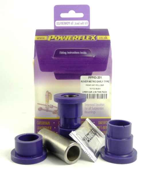 Powerflex Road Series passend für Rover Metro, MG & Turbo Stabilisator vorne zum Querlenker