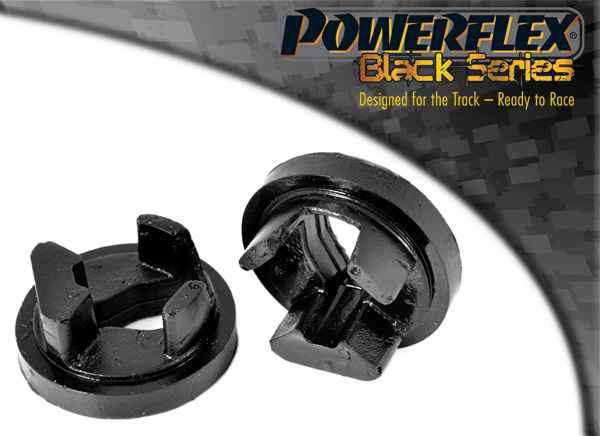 Powerflex Black Series  passend für Rover 200 (1995-1999), 25 (1999-2005) Getriebe Halterungseinsatzes Kit