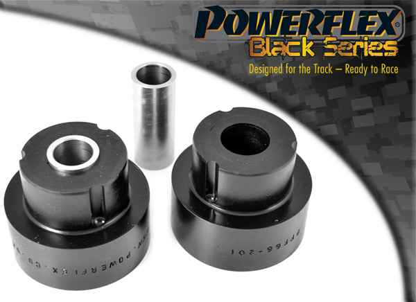 Powerflex Black Series  passend für Saab 9-5 YS3E (1998-2010)  Vorderradaufhängung PU Buchse hinten