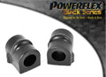 Powerflex Black Series  passend für Saab 9-5 YS3E (1998-2010)  Stabilisator vorne an Fahrgestell 18mm
