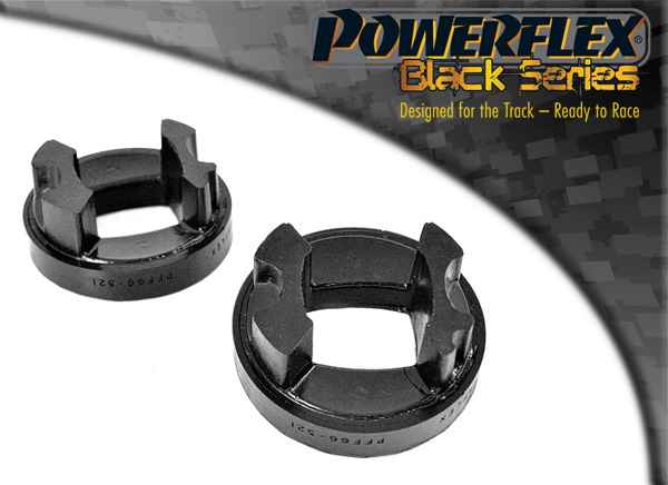Powerflex Black Series  passend für Saab 9-3 (2003-2014) Motorlager unten hinten