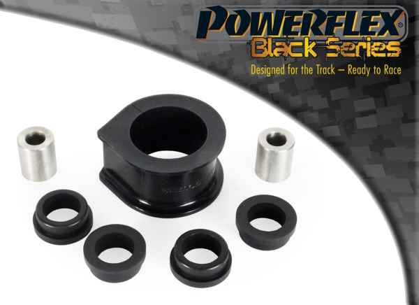 Powerflex Black Series  passend für Toyota Supra 4 JZA80 (1993-2002) Lenkgetriebe Aufnahme Kit 47mm