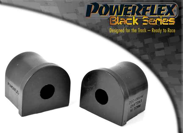 Powerflex Black Series  passend für Vauxhall / Opel Astra MK2 - Kadett E (1985-1991) Querlenker vorne Innenbuchse hinten