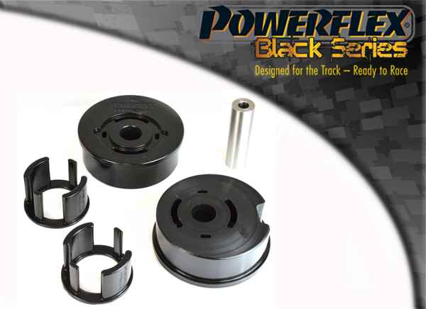 Powerflex Black Series  passend für Volkswagen Passat B3/B4 Syncro 4WD (1988 - 1996) Motorlager Buchse hinten unten