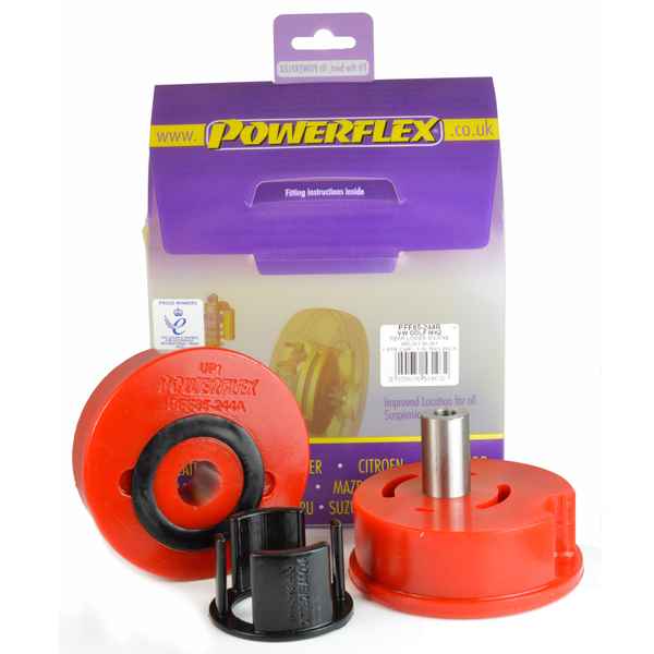 Powerflex Road Series passend für Volkswagen Passat B3/B4 Syncro 4WD (1988 - 1996) Motorlager Buchse hinten unten ,Diesel
