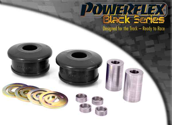 Powerflex Black Series  passend für Volkswagen Polo MK3 6N (1995 - 2002) Vorderradaufhängung PU Buchse hinten