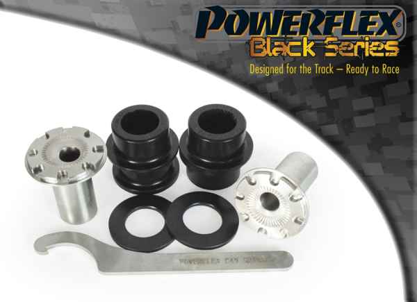 Powerflex Black Series  passend für Volkswagen Vento (2005 - 2010) Vorderradaufhängung PU Buchse vorne für Sturzeinstellung