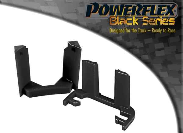 Powerflex Black Series  passend für Volkswagen Passat B6 & B7 Typ3C (2006-2013) vorderes Motorlager oben