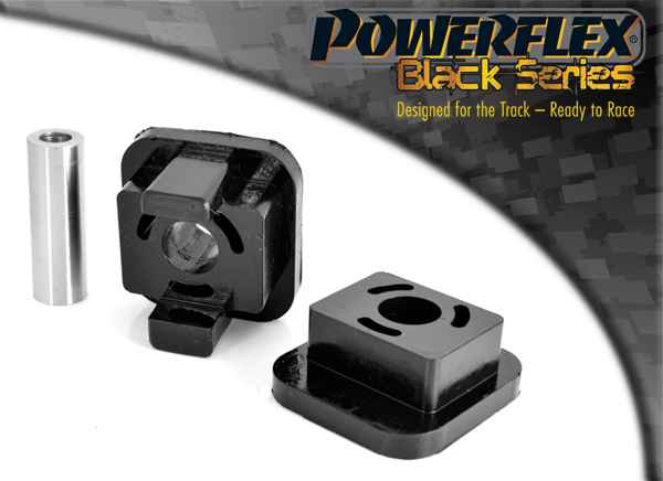 Powerflex Black Series  passend für Volvo S60 (2001-2009), V70-Mk2, S80-Mk1 (2000-2007) Motor Aufnahme oben gross Benzin Modelle