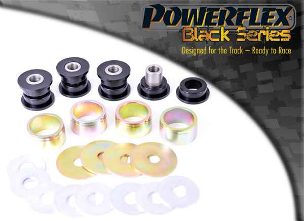 Powerflex Black Series  passend für Alfa Romeo 147 (2000-2010), 156 (1997-2007), GT (2003-2010) hinterer Querlenker hinten