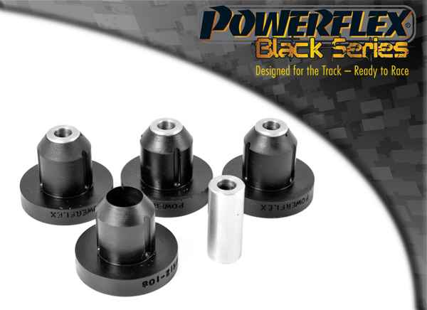 Powerflex Black Series  passend für Peugeot 106 & 106 GTi/Rallye Fahrschemel zu Karosserie