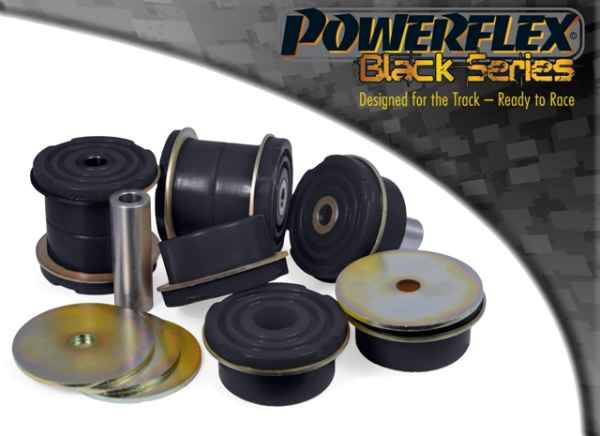 Powerflex Black Series  passend für Volvo XC70 P3 (2007 - 2011) Buchse hinterer Fahrschemel (Hilfsrahmen)