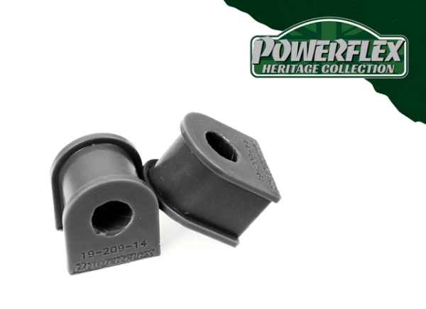 Powerflex Heritage Series passend für Ford 3Dr RS Cosworth inc. RS500 (1986-1988) Stabibefestigung Karosserie 14mm HA
