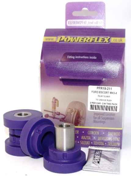Powerflex Road Series passend für Ford Escort RS Turbo Series 2 die Zugstrebe HA an Fahrgestell