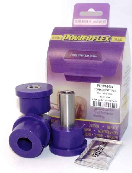 Powerflex Road Series passend für Ford Escort Mk2 (1974-1981) Blattfeder Aufnahme hinten