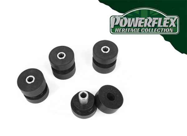 Powerflex Heritage Series passend für Ford Fiesta Mk1 & 2 All Types (1976-1989) Längslenker zu Karosserie  Buchse hinten