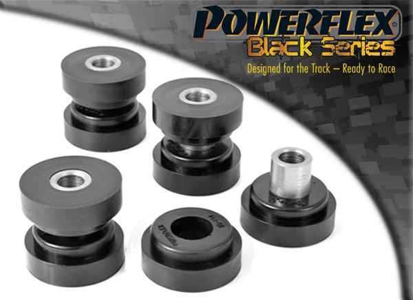 Powerflex Black Series  passend für Rover 200 (1989-1995), 400 (1990-1995) Querlenker innen außen HA