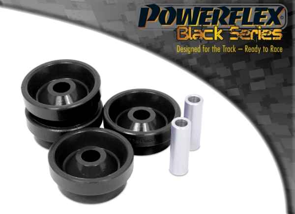 Powerflex Black Series  passend für Volkswagen Golf Mk4 R32/4Motion Längslenker hinten, vordere Buchse mit Spureinstellung