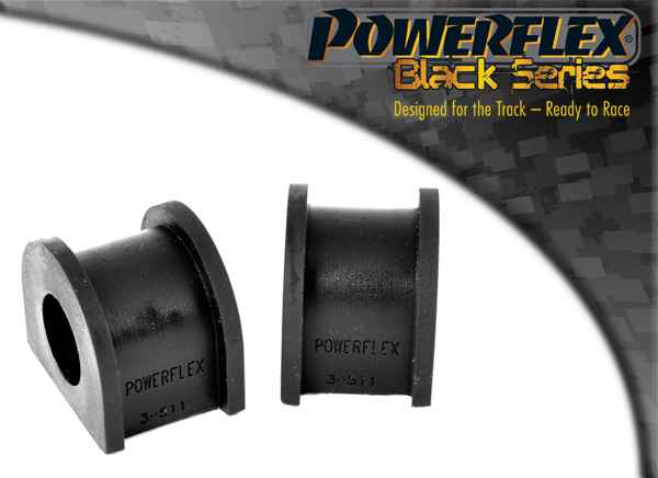 Powerflex Black Series  passend für Volkswagen Jetta Mk4 4 Motion (1999-2005) Stabilisator hinten an Fahrgestell 14mm