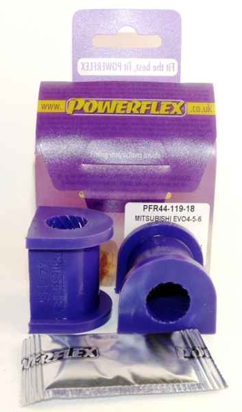 Powerflex Road Series passend für Mitsubishi Lancer Evolution IV, V & VI RS/GSR (1996 - 2001) Stabilisator hinten an Fahrgestell 18mm