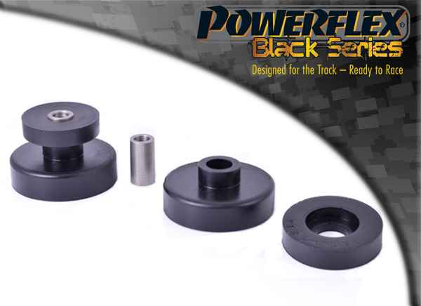 Powerflex Black Series  passend für Mini Paceman R61 4WD (2013-2016) Stoßdämpfer Aufnahme oben hinten