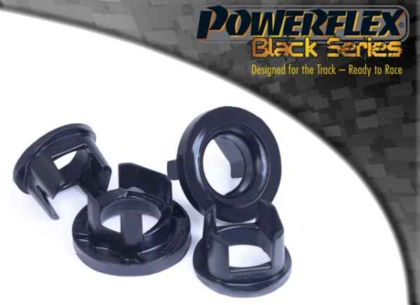 Powerflex Black Series  passend für BMW F32, F33, F36 xDrive (2013 -) hinterer Hilfsrahmen Hülseneinsatz vorne
