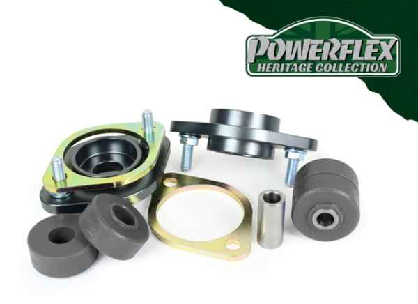 Powerflex Heritage Series passend für BMW E36 inc M3 (1990 - 1998) Stossdämpfer hinten Halterung und Buchse oben 10mm
