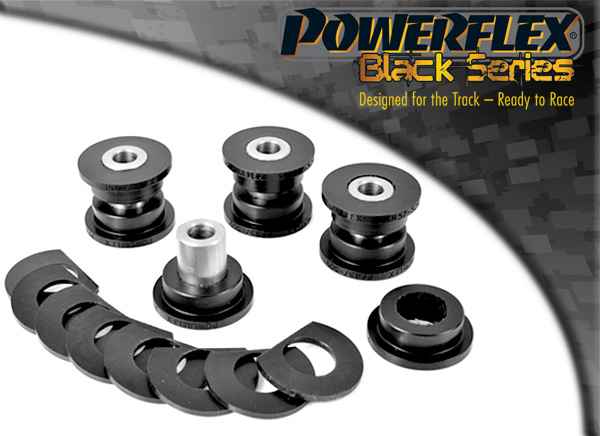 Powerflex Black Series  passend für Porsche 997 inc. Turbo  Querlenker oben innen HA