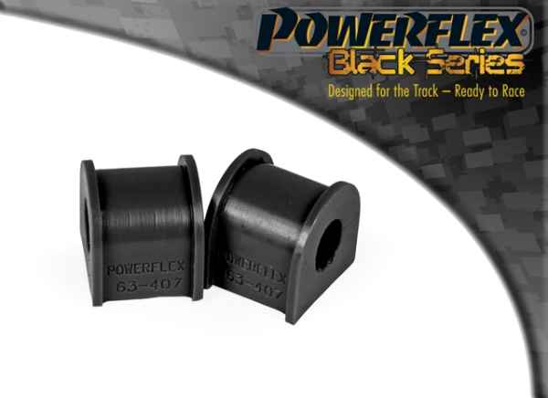 Powerflex Black Series  passend für Rover 200 (1989-1995), 400 (1990-1995) hinterer Stabilisator hinten 15mm
