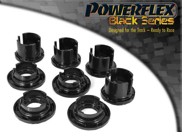 Powerflex Black Series  passend für Subaru Impreza Turbo inc. WRX, STi & XV GH (10/07-12/10) GR (02/08-12/10) Fahrschemel zu Karosserie Einsatz