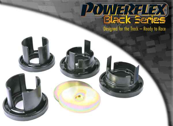Powerflex Black Series  passend für Subaru Impreza Turbo inc. WRX, STi & XV GJ,GP (2011-2015) hinterer Einsatz Hilfsrahmen HA