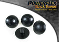 Powerflex Black Series  passend für Volkswagen Caddy Mk1 Typ 14 (1985-1996) "Anti-Klapper-Buchse" für hintere Blattfeder
