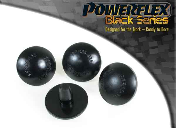 Powerflex Black Series  passend für Volkswagen Caddy Mk1 Typ 14 (1985-1996) "Anti-Klapper-Buchse" für hintere Blattfeder