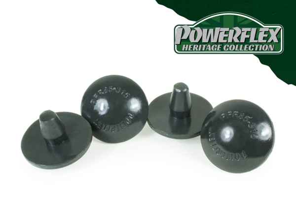 Powerflex Heritage Series passend für Volkswagen Caddy Mk1 Typ 14 (1985-1996) "Anti-Klapper-Buchse" für hintere Blattfeder