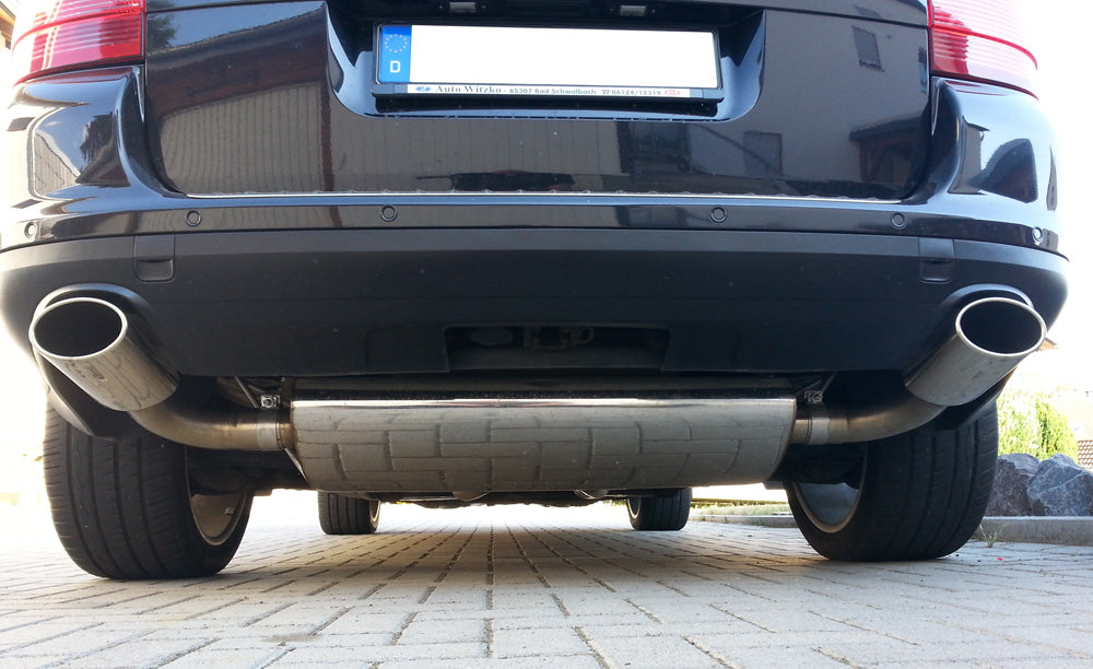 Fox passend fürPorsche Cayenne Endschalldämpfer rechts/links - 140x90 Typ 32 rechts/links