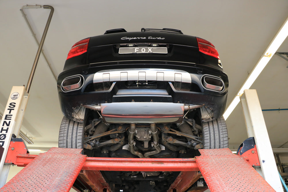 Fox passend fürPorsche Cayenne 9PA Facelift Endschalldämpfer rechts/links - 220x80 Typ 49 rechts/links
