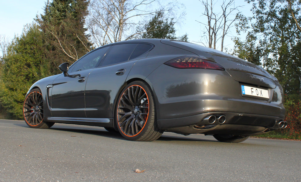 Fox passend fürPorsche Panamera 3,6l Endschalldämpfer rechts/links - 2x115x85 Typ 44 rechts/links