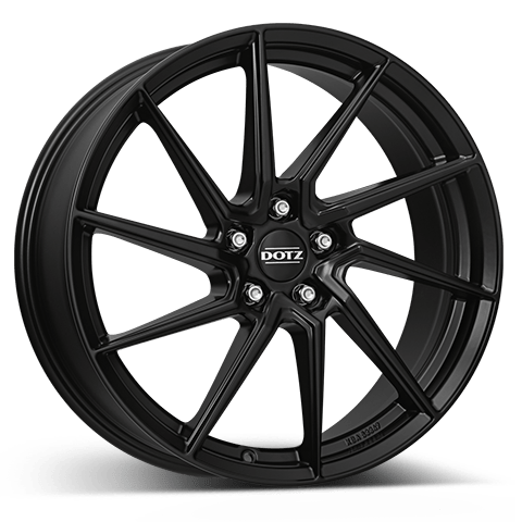 DOTZ Spa black Alufelge 19 Zoll | Schwarz