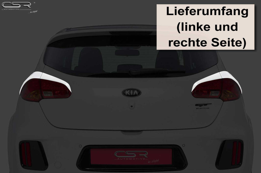 CSR Rücklichtblenden für KIA cee'd (JD) RB011