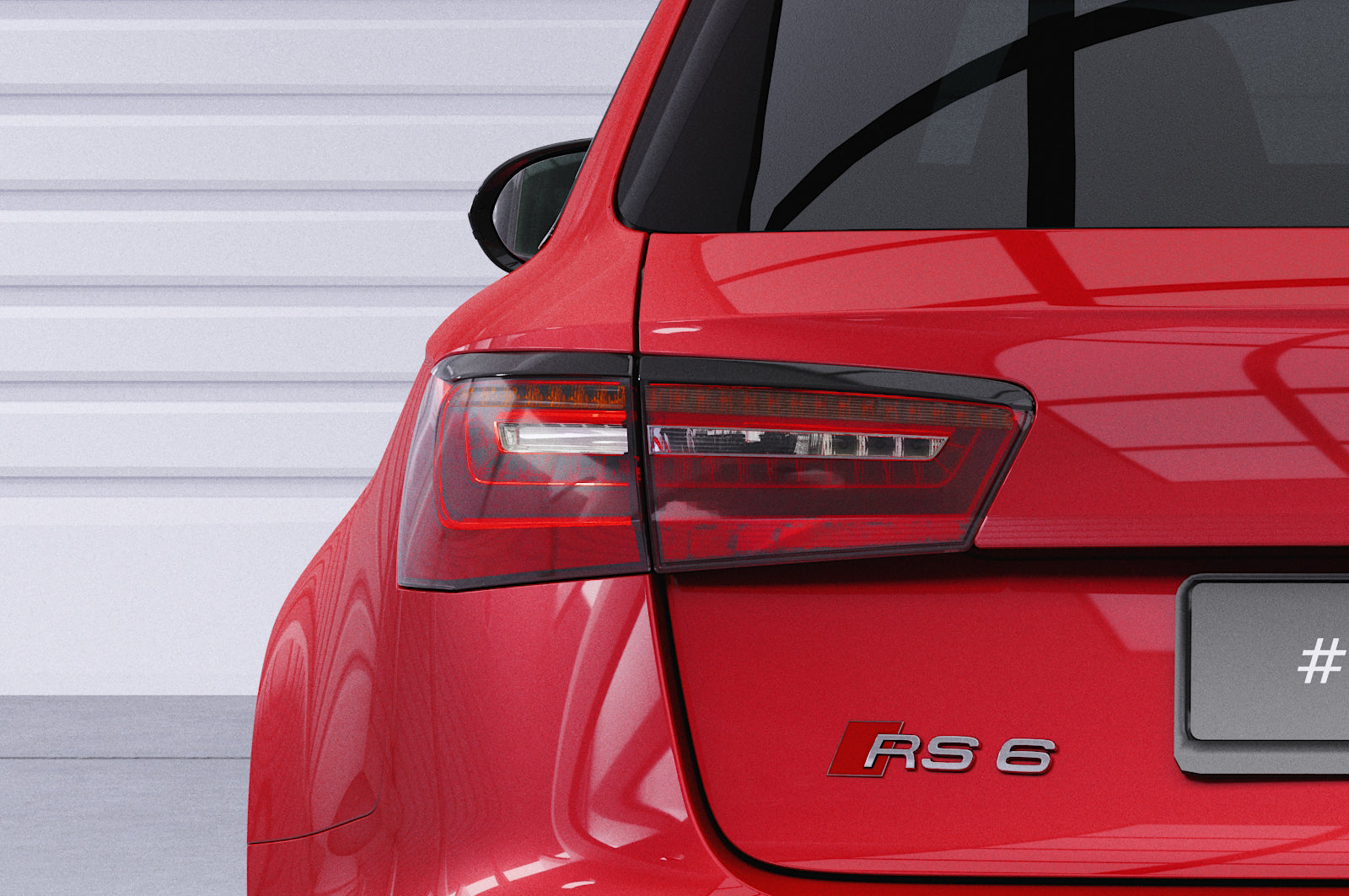 CSR Rücklichtblenden für Audi A6 C7 (Typ 4G) Avant RB018