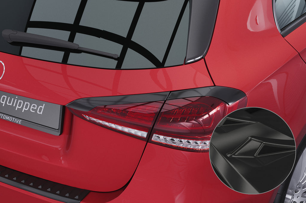 CSR Rücklichtblenden für Mercedes-Benz A-Klasse W177 RB020-G Glossy schwarz Hochglanz (keine Lackierung erforderlich)